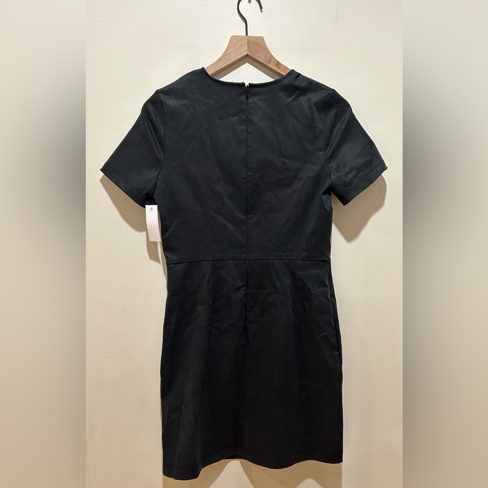 NWT Vetta Short Sleeve Sheath Dress in Washed Black - Women’s Size Small - Picture 2 of 6